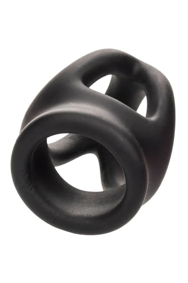 CALIFORNIA EXOTICS - ALPHA DUAL CAGE RING SCHWARZ kaufen - Fesselliebe