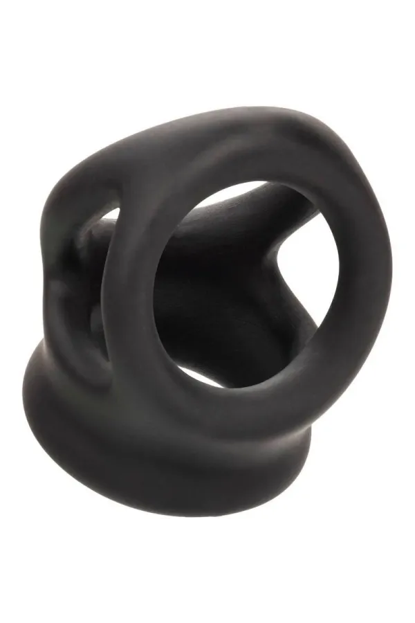 CALIFORNIA EXOTICS - ALPHA DUAL CAGE RING SCHWARZ kaufen - Fesselliebe