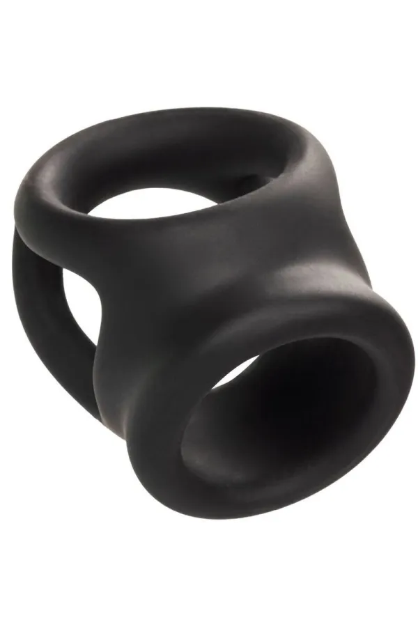 CALIFORNIA EXOTICS - ALPHA DUAL CAGE RING SCHWARZ kaufen - Fesselliebe