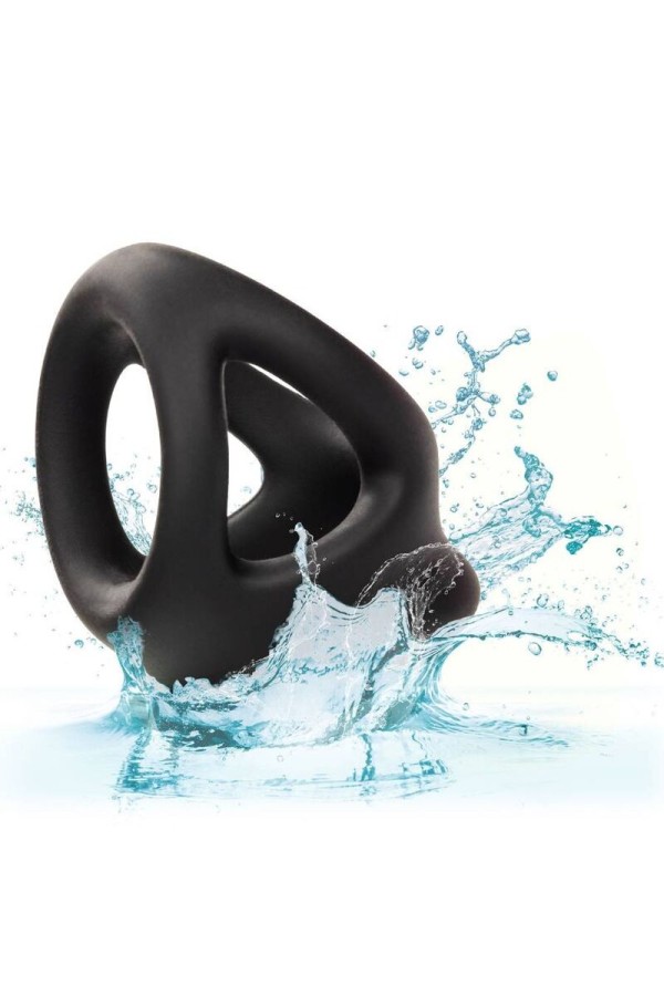 Alpha Dual Cage Ring Schwarz von Calexotics kaufen | Fesselliebe
