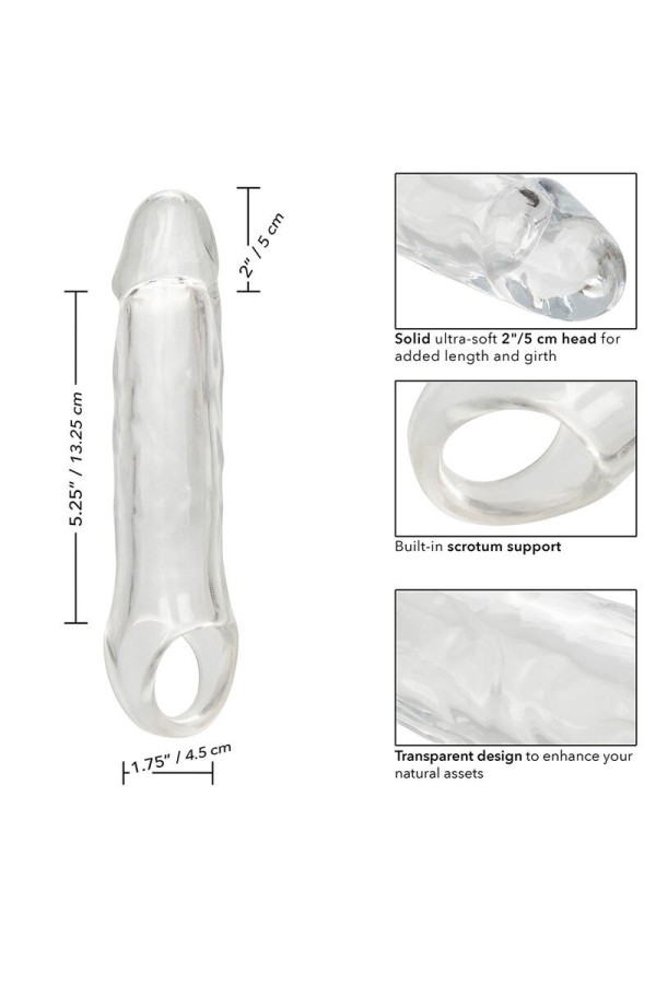 Performance Maxx Clear Extension 7,5 Transparent von Calexotics kaufen | Fesselliebe