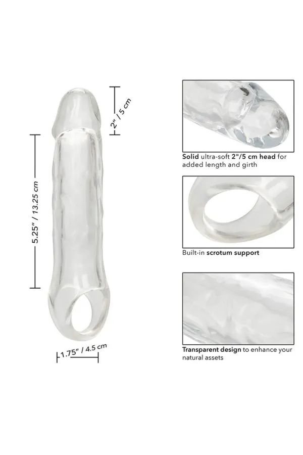 PERFORMANCE MAXX CLEAR EXTENSION 7,5 TRANSPARENT VON CALIFORNIA EXOTICS kaufen - Fesselliebe