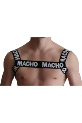 Doppeltes Schwarzes Geschirr von Macho Underwear