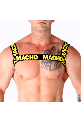 Doppelter Gelber Gurt von Macho Underwear kaufen | Fesselliebe