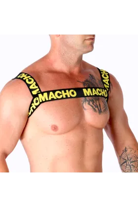 Doppelter Gelber Gurt von Macho Underwear