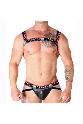Doppelgeschirr Pride Limited von Macho Underwear kaufen | Fesselliebe