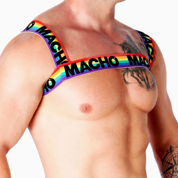 Doppelgeschirr Pride Limited von Macho Underwear kaufen | Fesselliebe