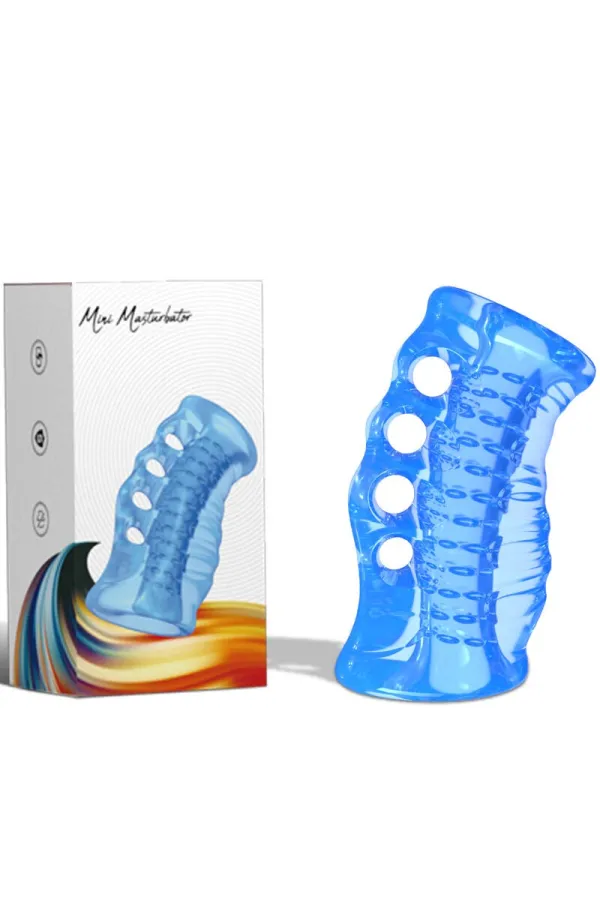 Masturbator Finger Blau von Armony For Him kaufen - Fesselliebe