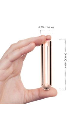 Gespannungskopf-Vibrator-Kugel Golden 2 cm X 8.8 cm von Armony Stimulators kaufen | Fesselliebe