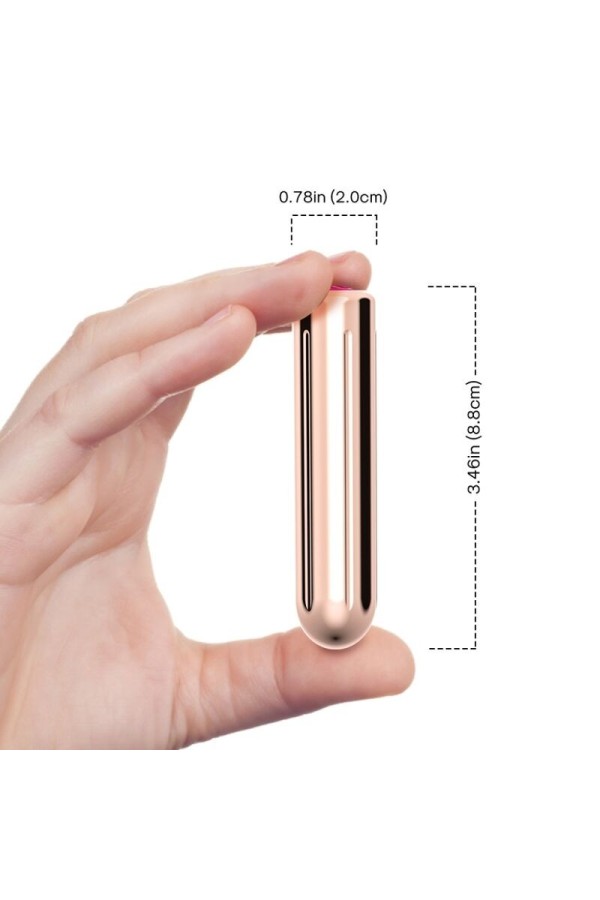 Gespannungskopf-Vibrator-Kugel Golden 2 cm X 8.8 cm von Armony Stimulators kaufen | Fesselliebe