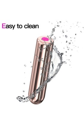 Gespannungskopf-Vibrator-Kugel Golden 2 cm X 8.8 cm von Armony Stimulators kaufen | Fesselliebe