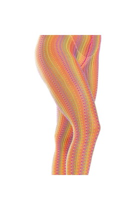 Mehrfarbige Häkelstrümpfe von Leg Avenue Hosiery kaufen | Fesselliebe