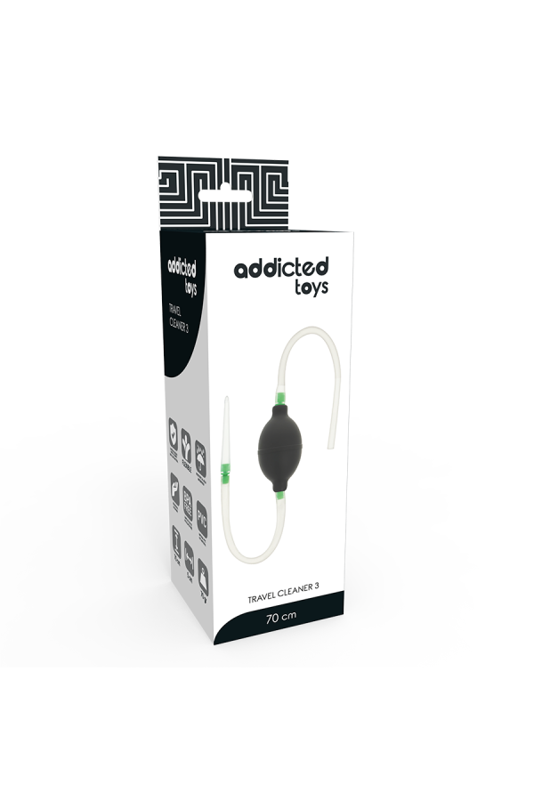Schwarzes Enema-Set von Addicted Toys kaufen | Fesselliebe