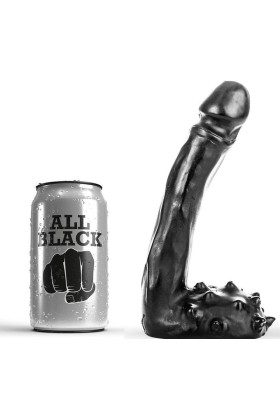 Realistischer Dildo 19 cm von All Black kaufen | Fesselliebe