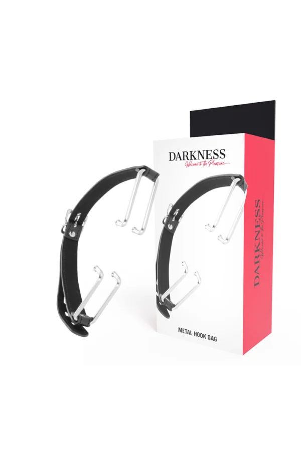 Hook Mundknebel Schwarz von Darkness Bondage kaufen - Fesselliebe