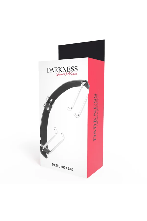 Hook Mundknebel Schwarz von Darkness Bondage kaufen - Fesselliebe