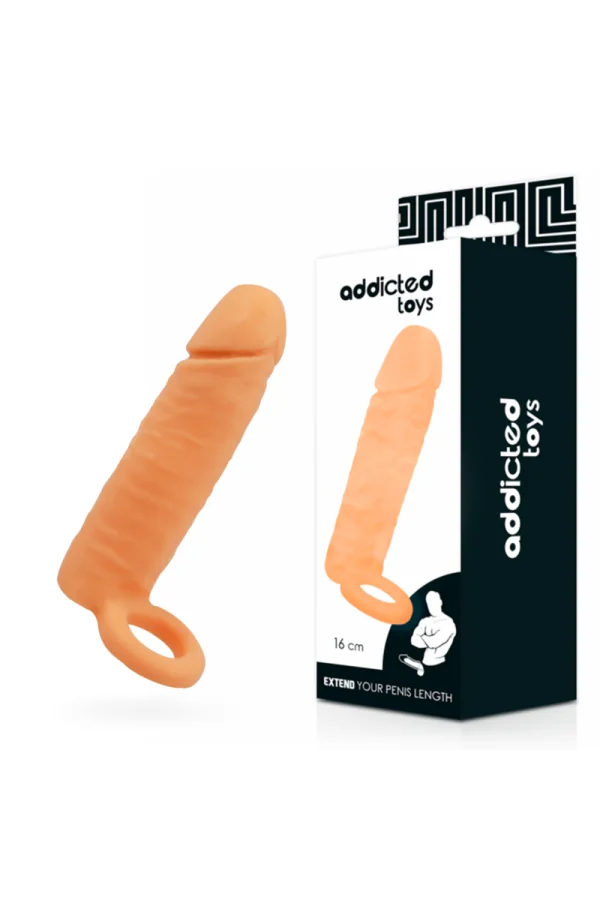 Penis Extender (16cm) hautfarben von Addicted Toys kaufen - Fesselliebe