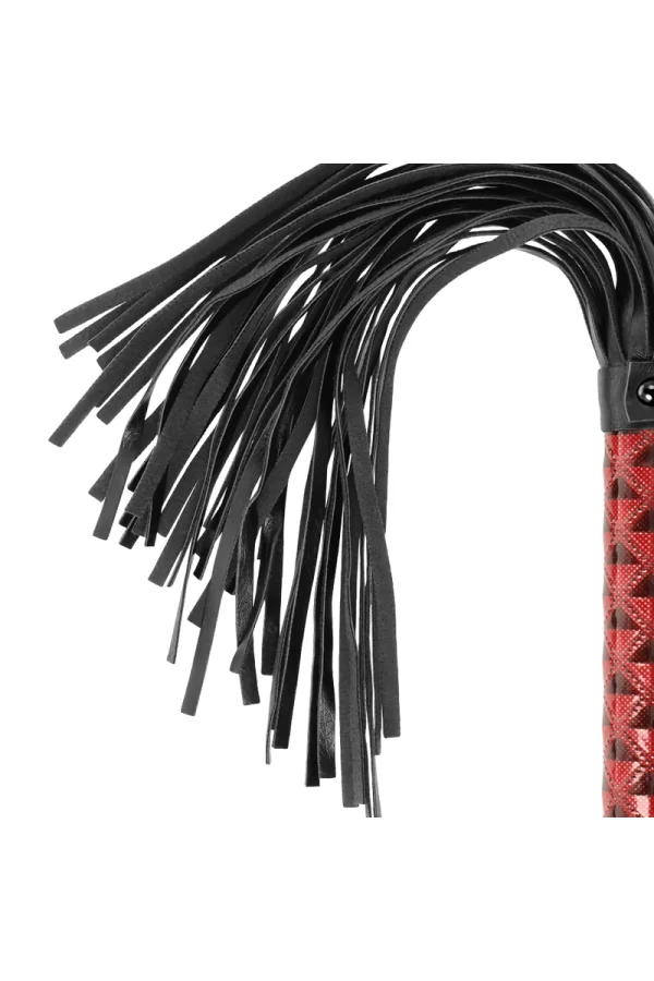 Veganer Kunstleder Flogger von Begme Red Edition kaufen - Fesselliebe