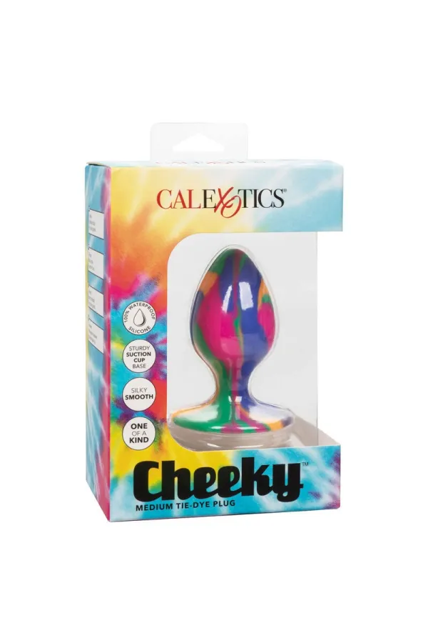 Calex Cheeky Tie-Dye Analplug von California Exotics kaufen - Fesselliebe