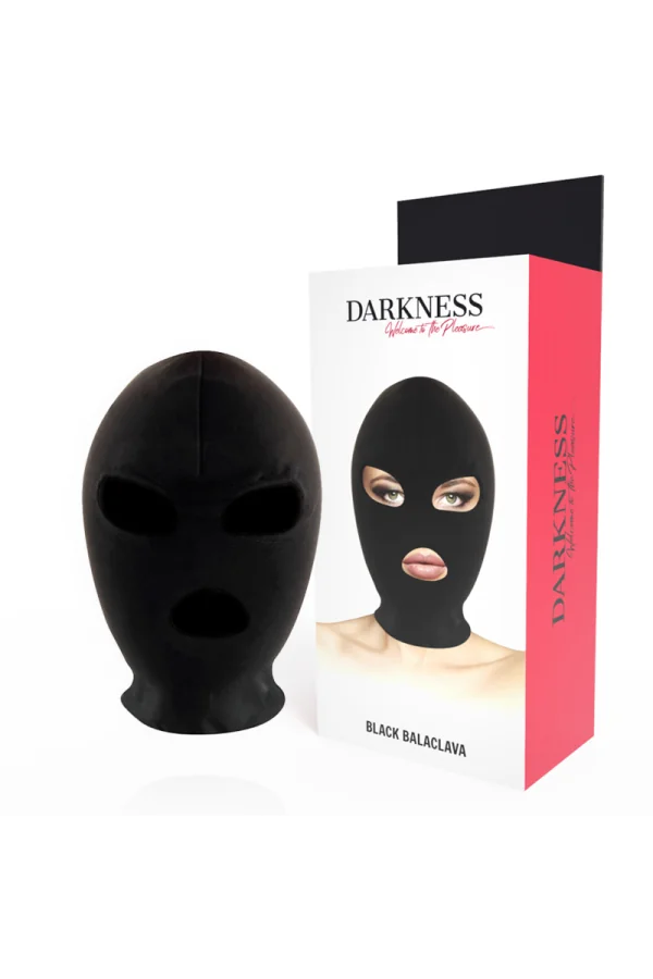 Subversion Maske Einheitsgröße Schwarz von Darkness Bondage kaufen - Fesselliebe