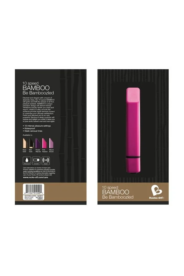 Vibrator Bambusgold von Rocks-Off kaufen - Fesselliebe