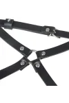 SUBBLIME - LEDER TAILLE UND BEIN HARNESS SCHWARZ ONE SIZE kaufen - Fesselliebe