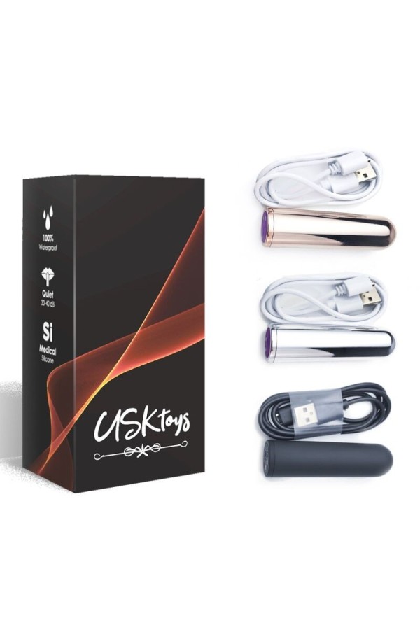 Vibrator Bullet Golden 2.1 cm X 7.9 cm von Armony Stimulators kaufen | Fesselliebe