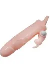 Brave Man Penishülle mit Rabbit Vibrator 16.5 Cm Natürlich von Baile For Him kaufen - Fesselliebe