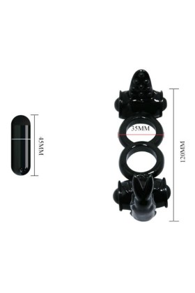 Sweet Ring Doppelring mit Doppelhasen von Baile For Him kaufen | Fesselliebe