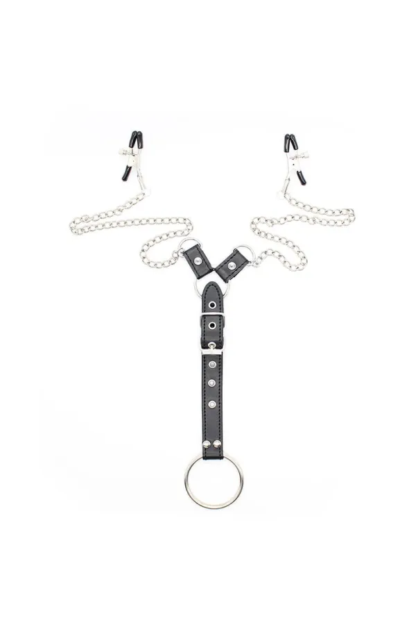 Fetish Nippelklemmen Penisring Set von Ohmama Fetish kaufen - Fesselliebe