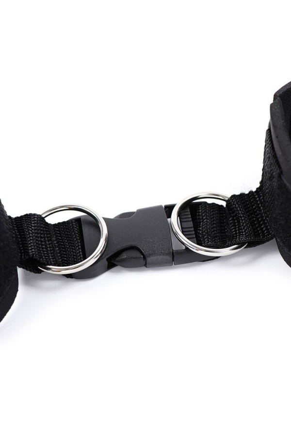 Handgelenkfesseln aus Neopren mit Klettverschluss von Ohmama Fetish kaufen | Fesselliebe