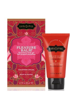 Stimulierender Genussbalsam Erdbeer-Trume-Geschmack 50ml von Kamasutra Cosmetics kaufen | Fesselliebe