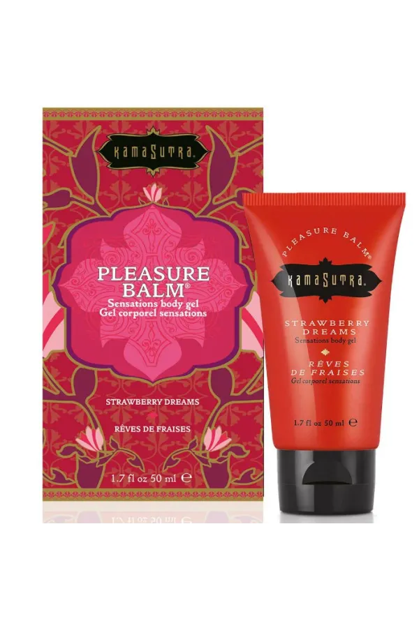 Genussbalsam Erdbeertäume 50ml von Kamasutra Cosmetics kaufen - Fesselliebe