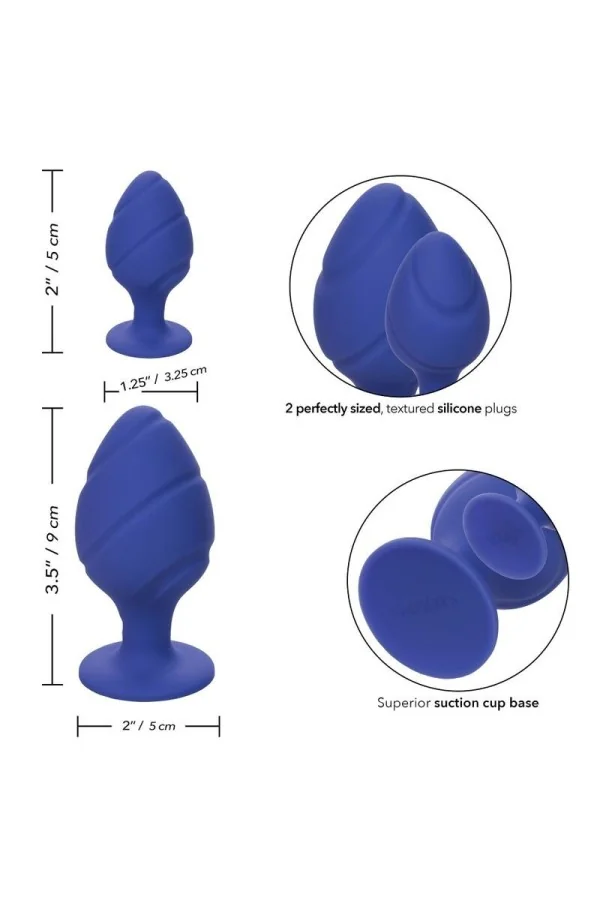 Calex Cheeky Buttplug - Lila von California Exotics kaufen - Fesselliebe