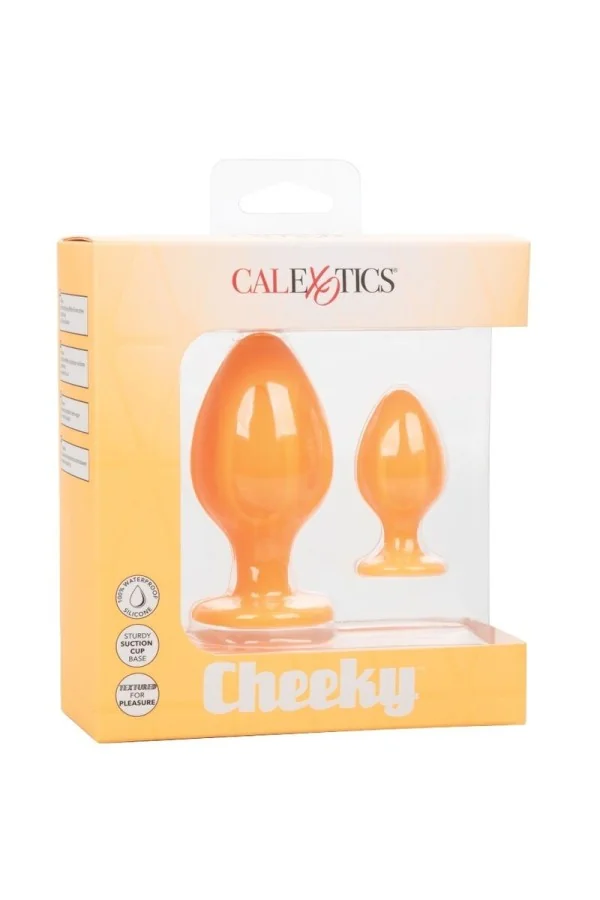 Calex Cheeky Buttplug - Orange von California Exotics kaufen - Fesselliebe