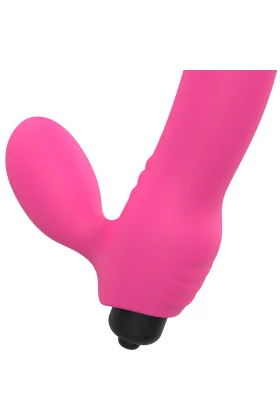 Bix Doppelstimulationsvibrator Xmas Edition Rosa von Ohmama Vibrators