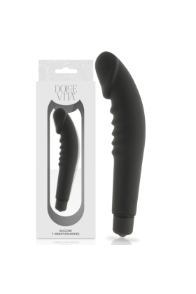 Realistic Pleasure Schwarzes Silikon von Dolce Vita kaufen | Fesselliebe