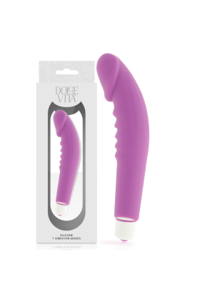 Realistic Pleasure Purple Silicone von Dolce Vita kaufen | Fesselliebe
