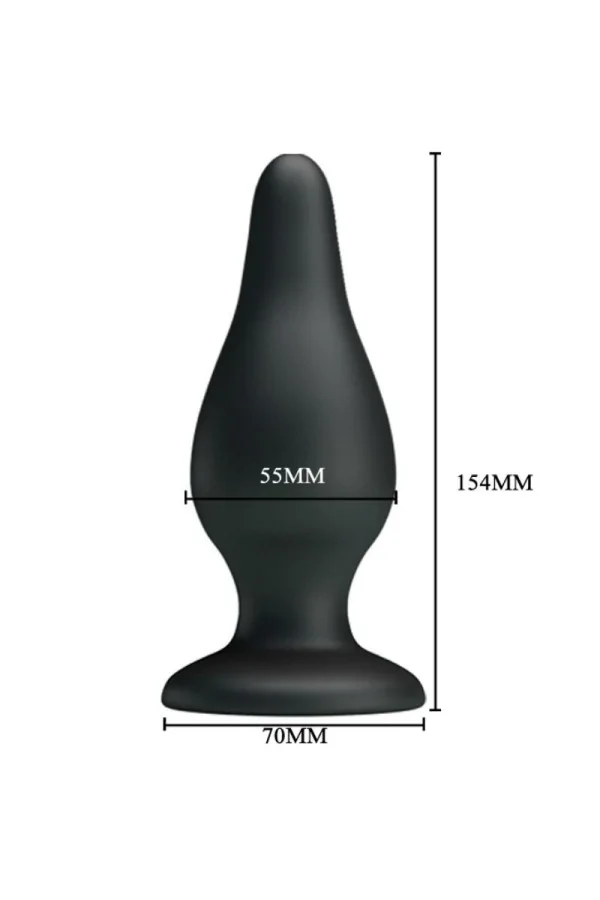 Ergonomischer Silikonstecker 15.4 cm von Pretty Love Bottom kaufen - Fesselliebe