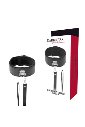Gefütterte Halskette mit Titankette von Darkness Bondage kaufen | Fesselliebe
