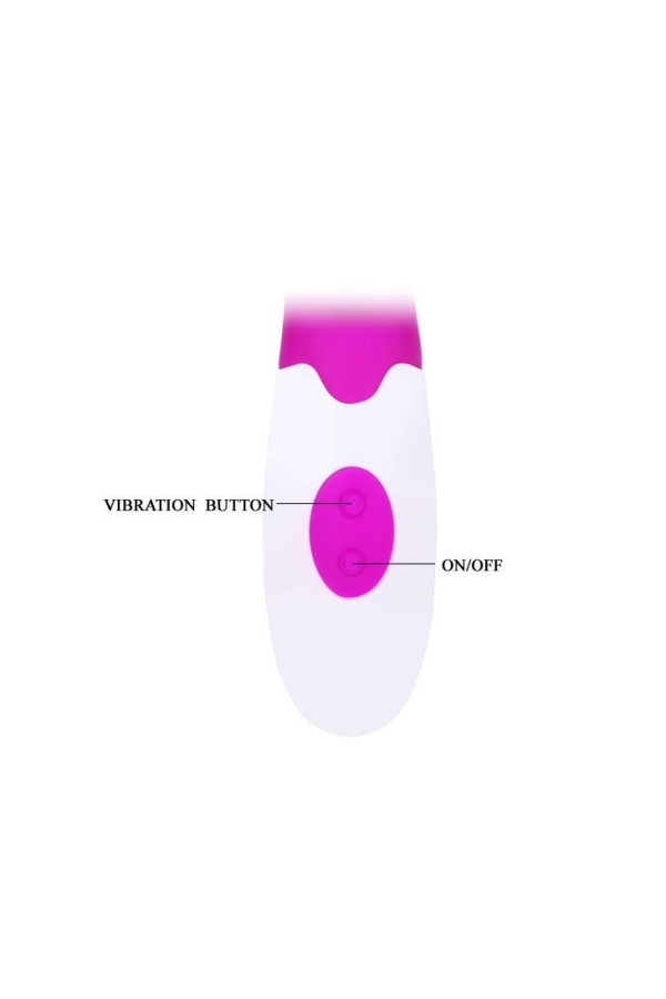 Flirtation Alvis Vibrator mit Klitoris-Stimulator von Pretty Love Flirtation kaufen | Fesselliebe