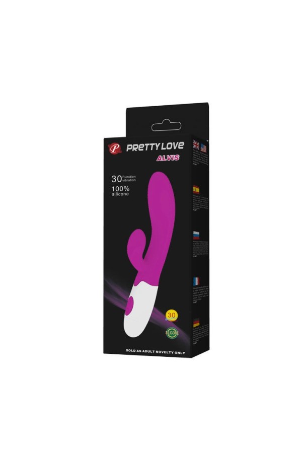 Flirtation Alvis Vibrator mit Klitoris-Stimulator von Pretty Love Flirtation kaufen | Fesselliebe