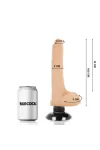 Realistischer Vibrator und Penishülle 2in1 Hautfarben 18.5cm von Basecock kaufen - Fesselliebe