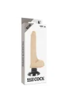 Realistischer Vibrator und Penishülle 2in1 Hautfarben 18.5cm von Basecock kaufen - Fesselliebe