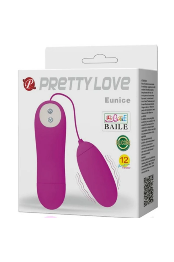 Eunice Vibrierendes Ei von Pretty Love Flirtation