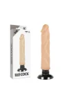 Realistischer Vibrator 2-1 Hautfarben 20cm von Basecock kaufen - Fesselliebe