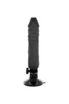 Realistischer Vibrator Fernsteuerbar Schwarz 20cm von Basecock kaufen - Fesselliebe