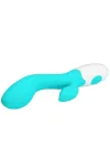 Helliger G-Spot-Vibrator, Aquagrün von Pretty Love Flirtation