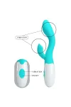 Helliger G-Spot-Vibrator, Aquagrün von Pretty Love Flirtation