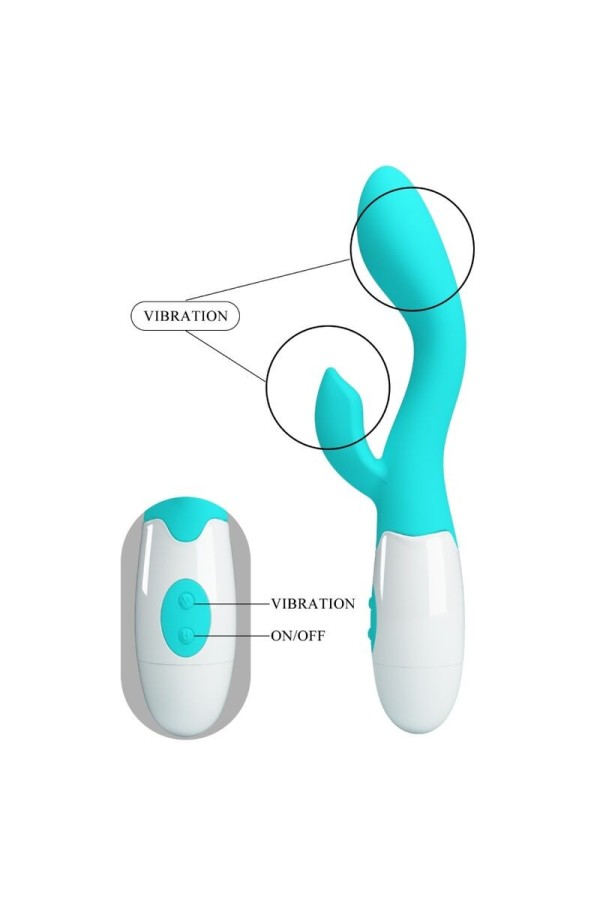Helliger G-Spot-Vibrator, Aquagrün von Pretty Love Flirtation kaufen | Fesselliebe